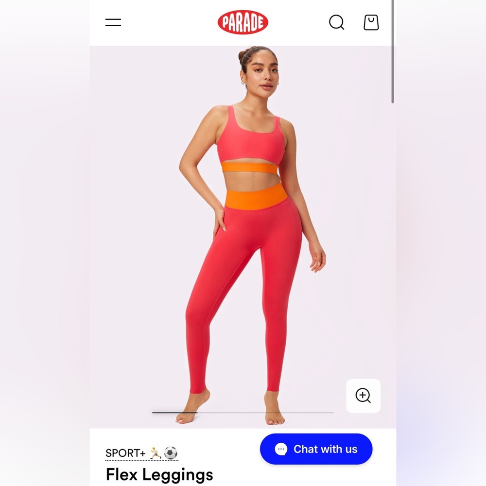 Parade sport+ flex leggings, new without tags